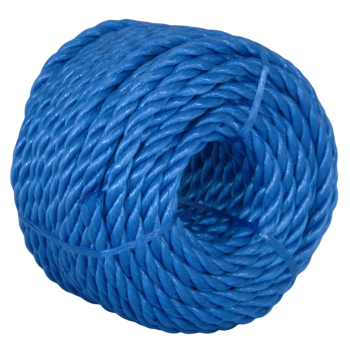 8mm x 20m Blue Poly Rope
